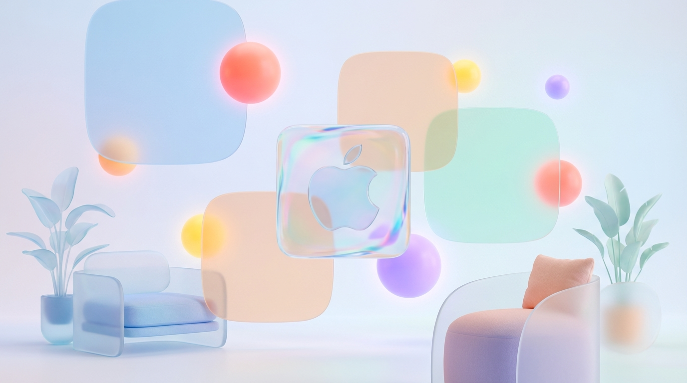 Creative Apple-Inspired 3D Hero